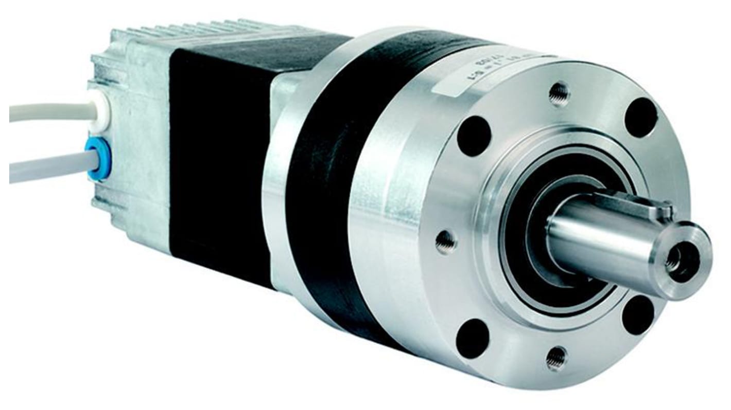 Crouzet Brushless Geared DC Geared Motor, 80 W @ 24 V dc, 24 V dc, 1.1 Nm, 627 rpm, 19mm Shaft Diameter