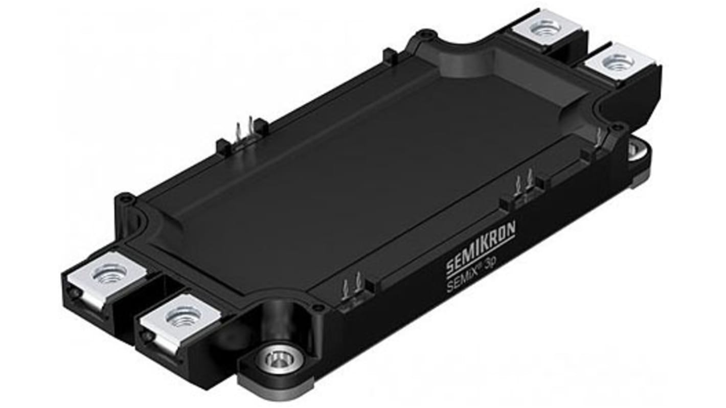 Semikron Danfoss N沟道IGBT模块串行晶体管, Ic 1.1 kA, VCEO 1200 V, 11针, SEMiX®3p, 通孔安装