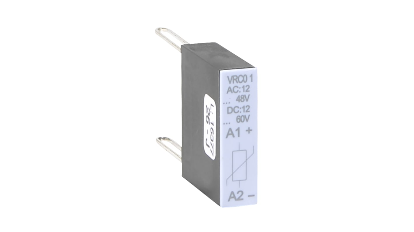 WEG Surge Suppressor for use with CWC07 to CWC025 Contactors, CWCA0 Contactors, 50 → 127 V ac, 60 → 180 V