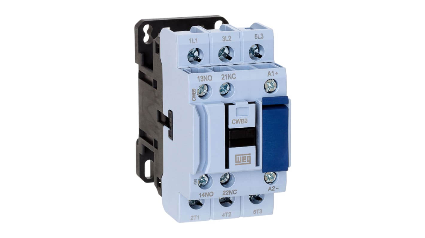 Stycznik 110 V AC WEG styki: 3 4 kW 9 A 3NO Śruba CWB9-11-30D13