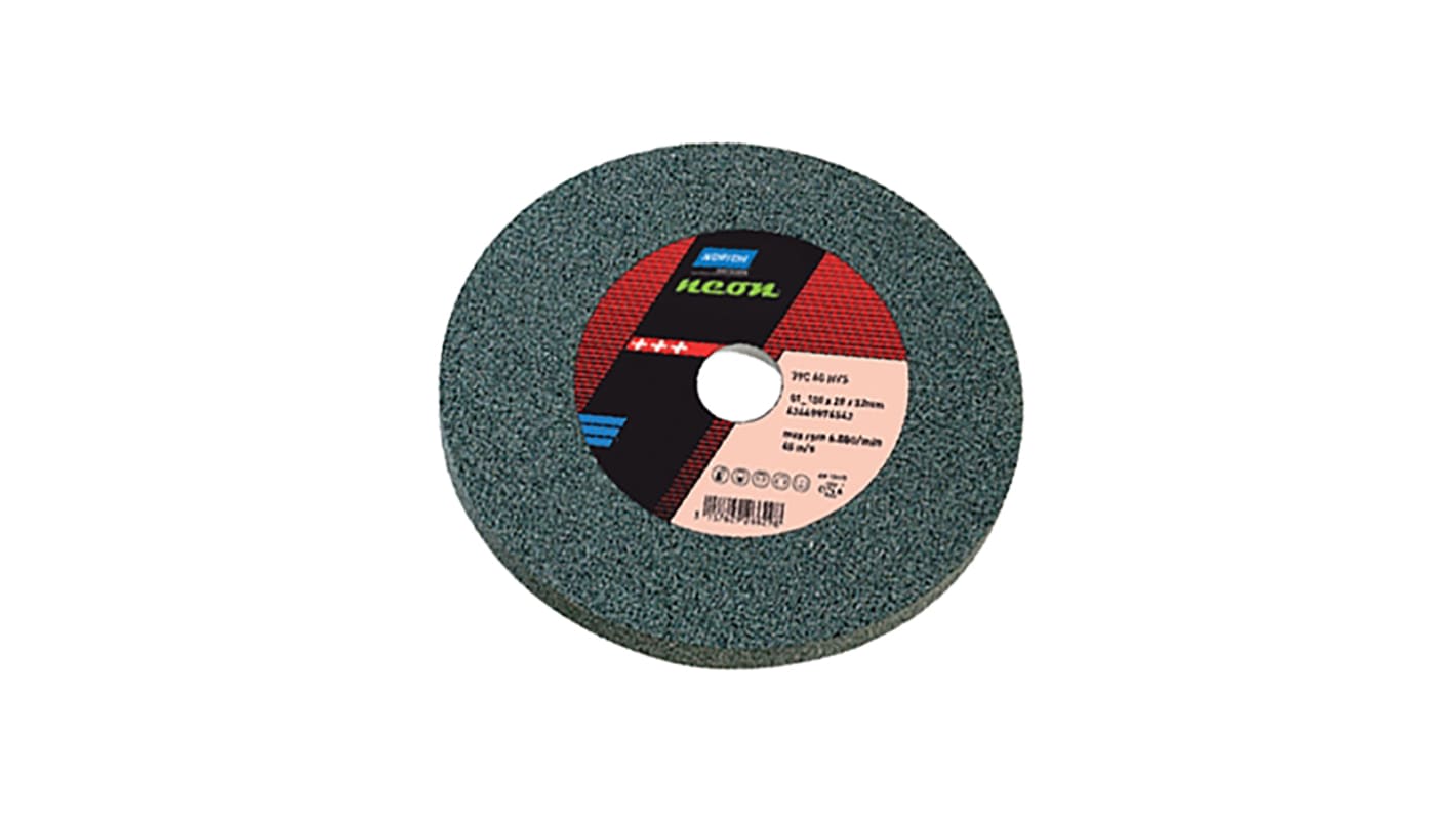 Norton NEON Silicon Carbide Grinding Wheel, 300mm Diameter, P60 Grit