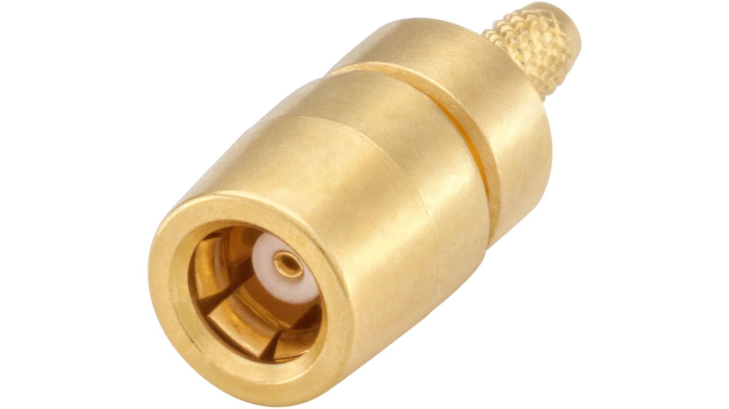 Rosenberger, Jack Cable Mount SMB Connector, 50Ω, Crimp Termination, Straight Body