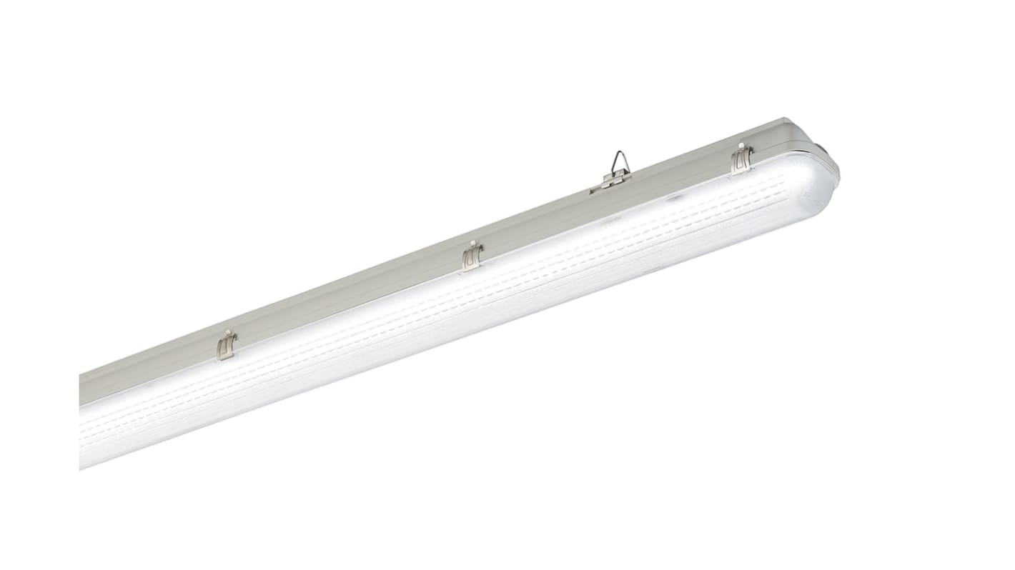 Sylvania 80 W LED Ceiling Light, 240 V Round Twin Batten, 2 Lamp, 1.565 m Long, IP65