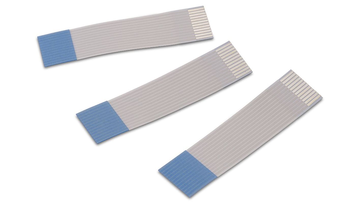 Wurth Elektronik WR-FFC Series FFC Ribbon Cable, 16-Way, 1mm Pitch, 152mm Length