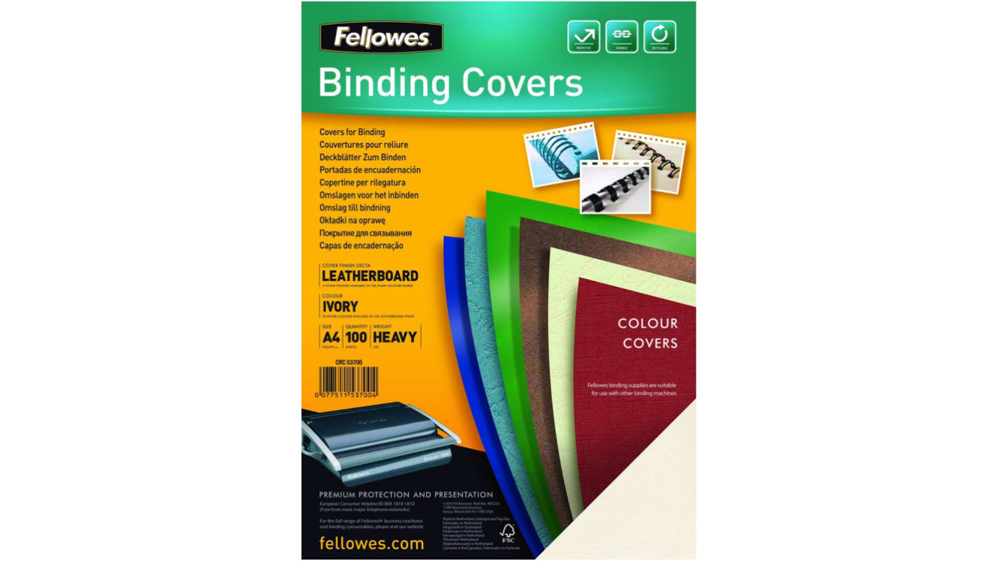 Fellowes Ivory A4 Binding Cover