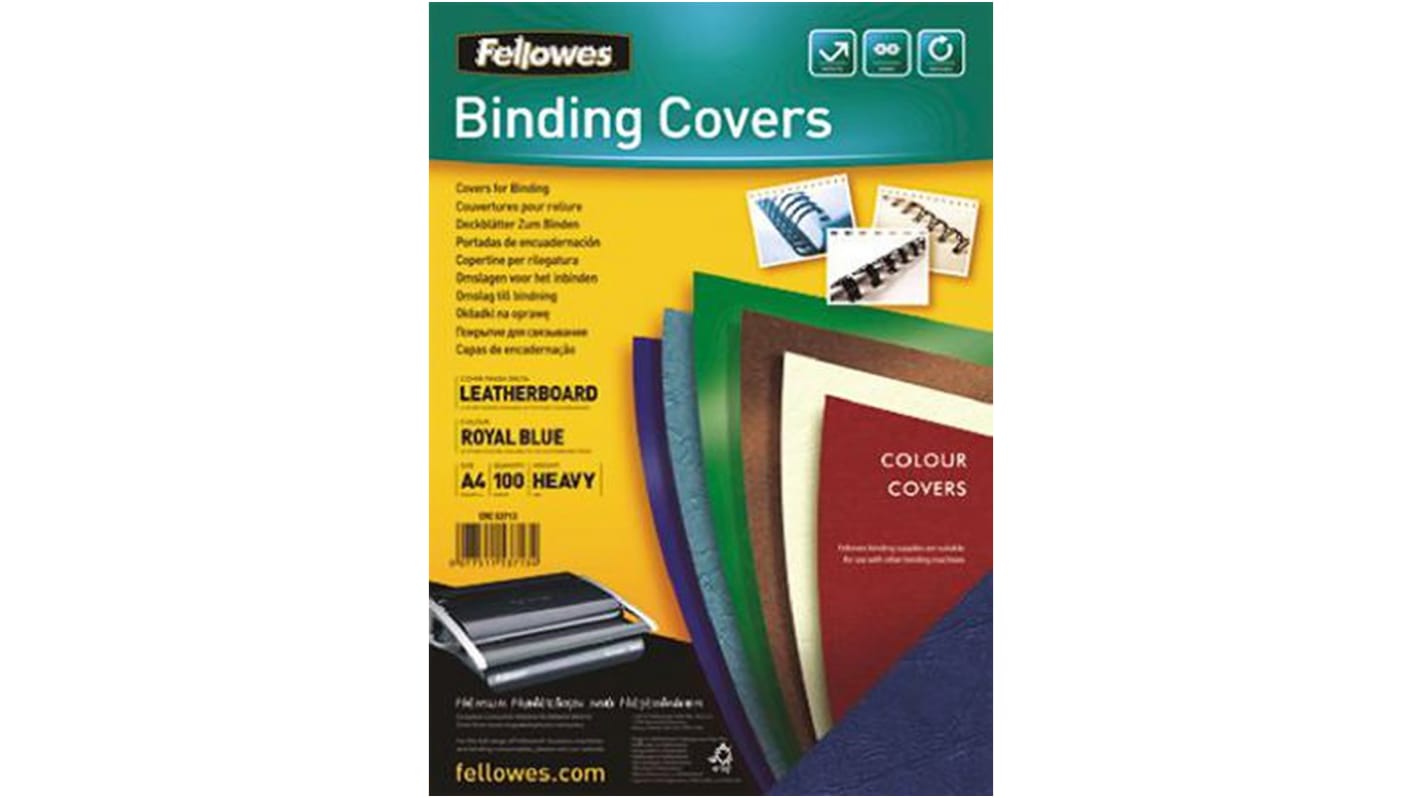 Fellowes Blue A4 Binding Cover