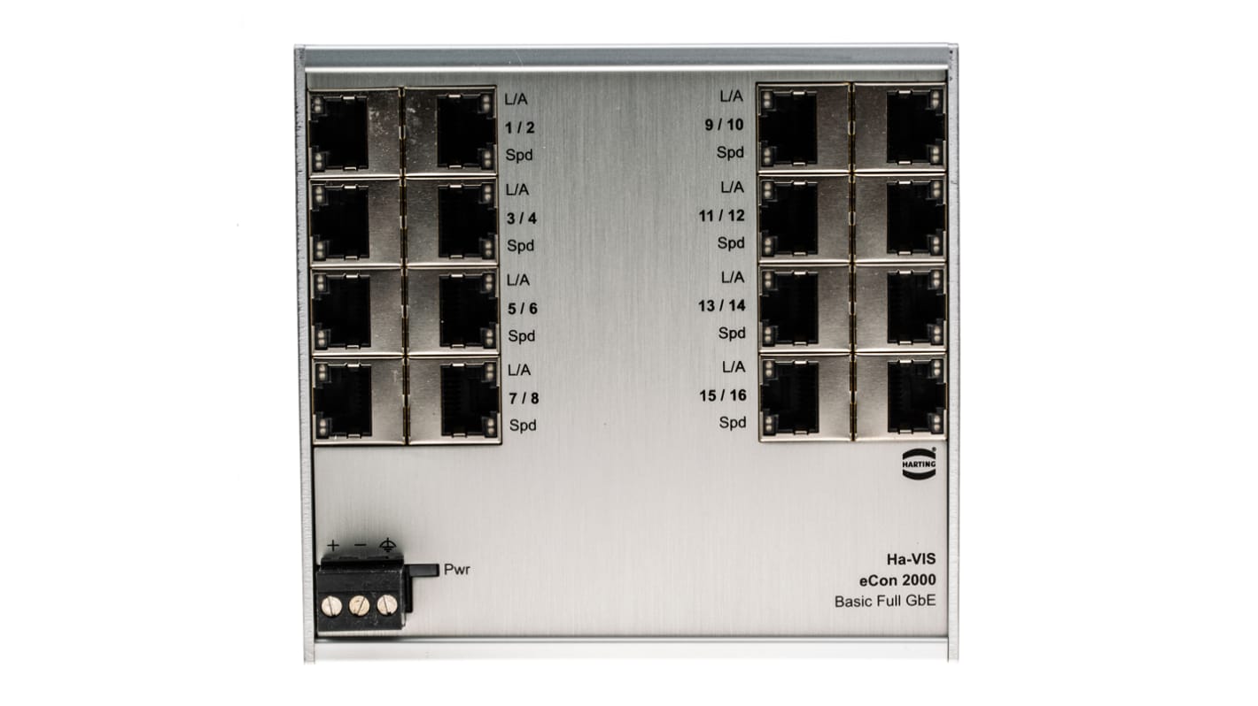 HARTING 16 Port Ethernet Switch