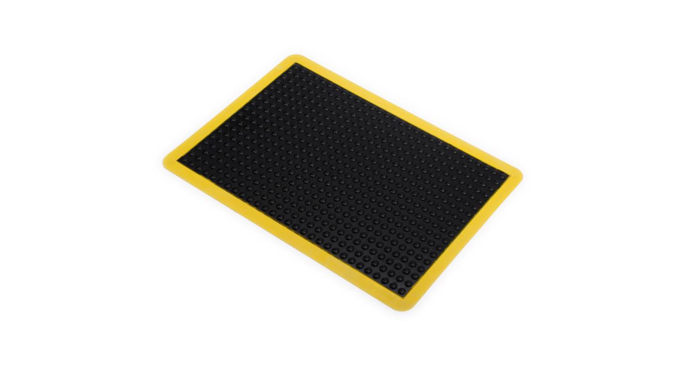 Coba Europe Bubblemat Safety Natural Rubber Anti-Fatigue Mat, 0.9m x 1.2m x 14mm