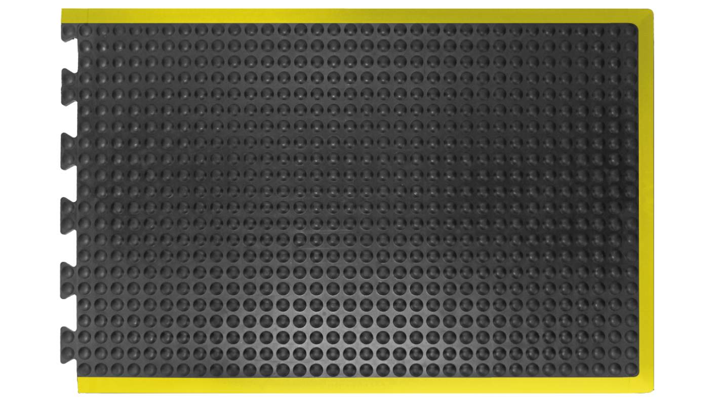 Coba Europe Bubblemat Safety Natural Rubber Anti-Fatigue Mat, 0.9m x 1.2m x 14mm