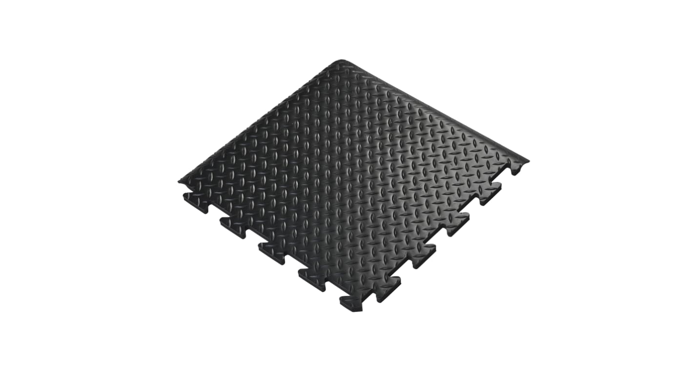Coba Europe Deckplate Connect PVC Anti-Fatigue Mat, 50cm x 50cm x 15mm