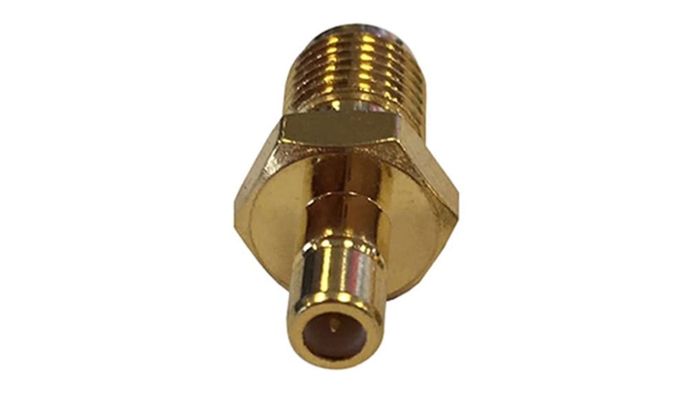 RF Solutions Straight 50Ω RF Adapter SMB Plug to SMA Socket