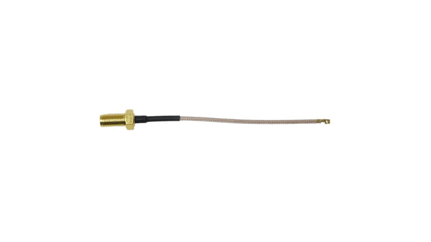 RF Solutions Female U.FL to Female SMA, 200mm, RG178 Coaxial, Terminated50 Ω