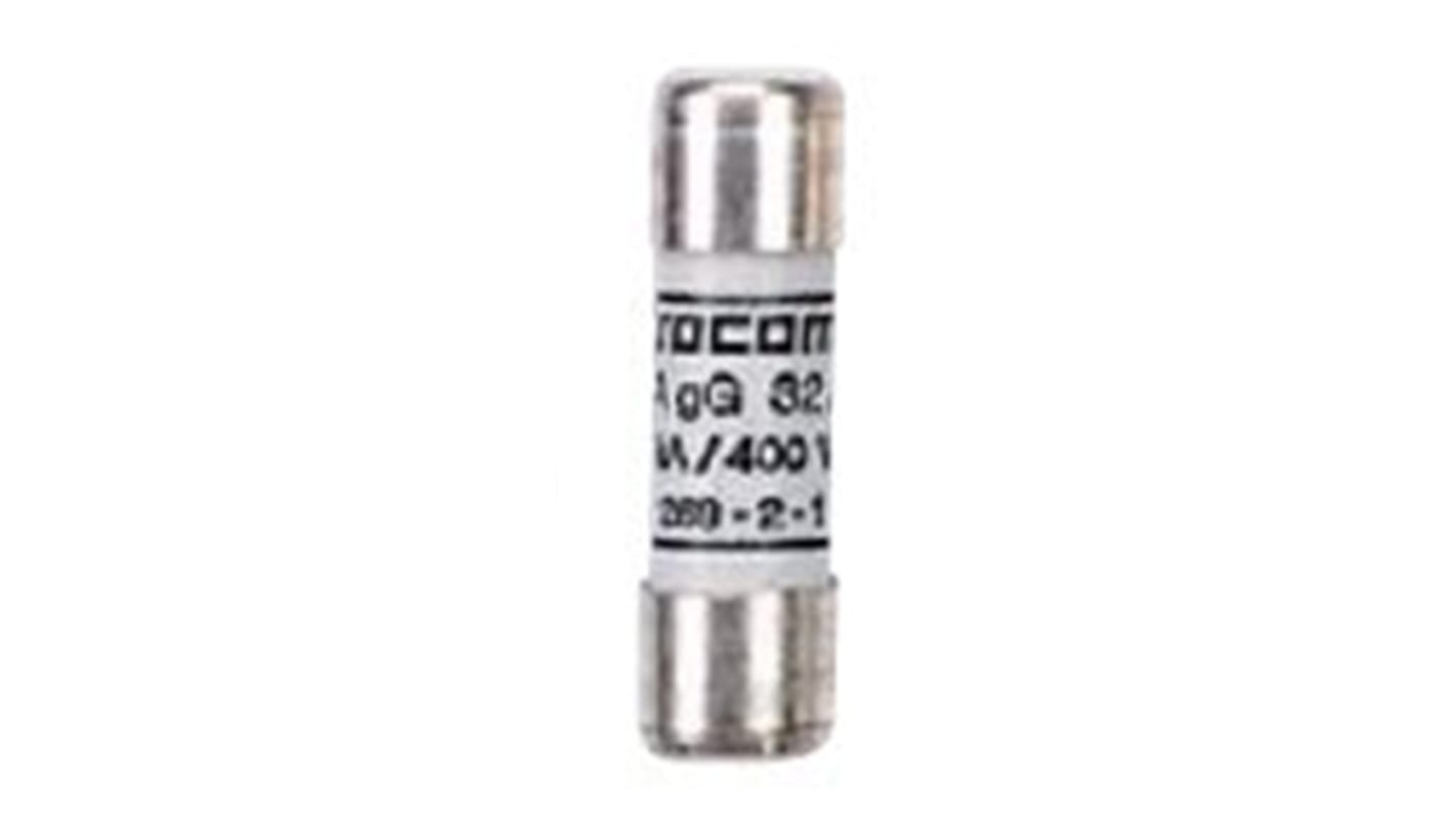 Socomec 保险管, 10A, 500V 交流, 10 x 38mm