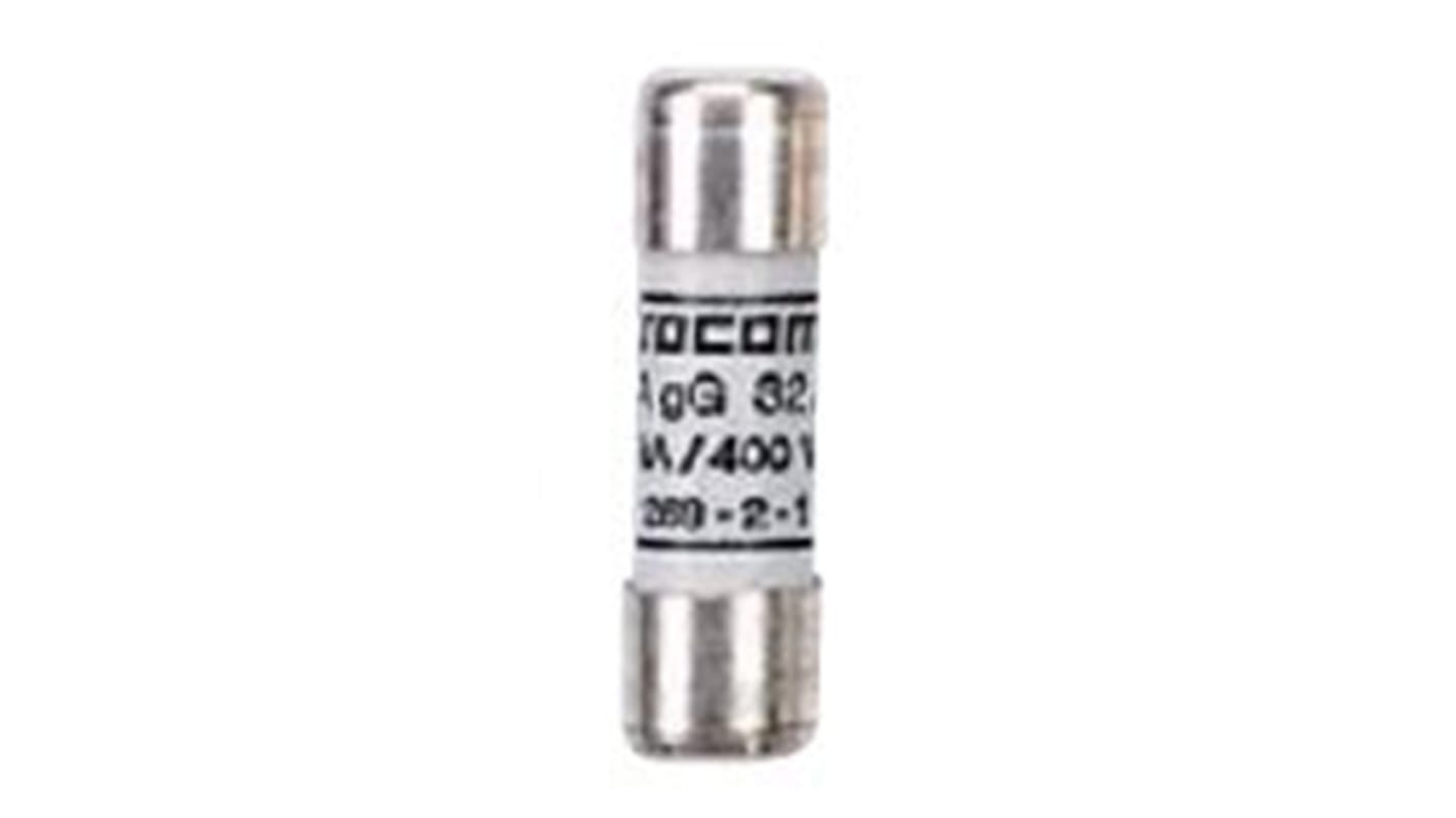 Socomec 保险管, 32A, 400V 交流, 10 x 38mm