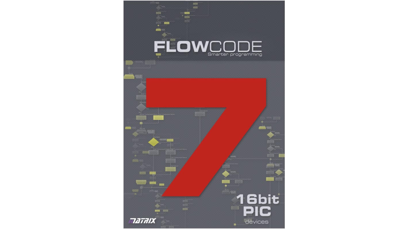 Matrix Technology Solutions Flowcode 7 Professional for 16-bit PIC User Licence Software