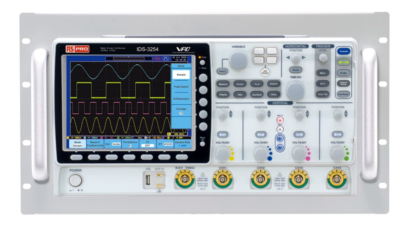 Kit de montage en rack pour oscilloscope