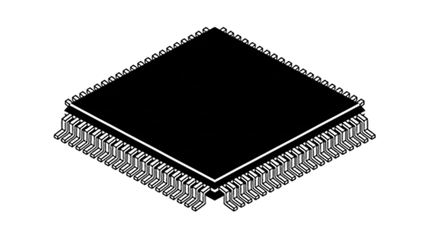 Mikrokontroler Renesas Electronics RL78/G13 LFQFP 80-pinowy Montaż powierzchniowy RL78 128 kB 16bit 32MHz RAM:12 kB
