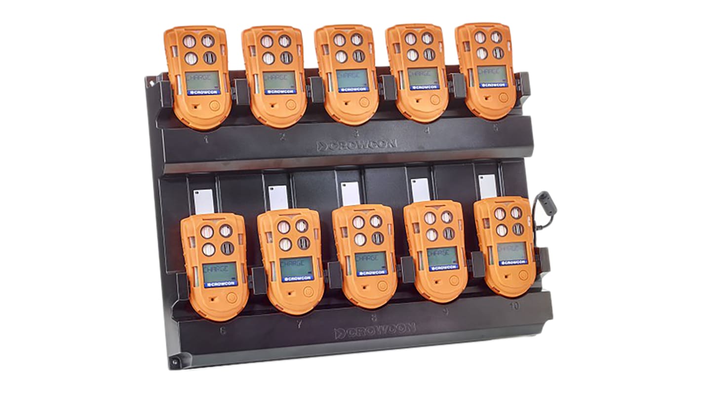 Crowcon Gas Detection Battery Charger for T4 Portable Gas Detector, ATEX, IECEx Certified
