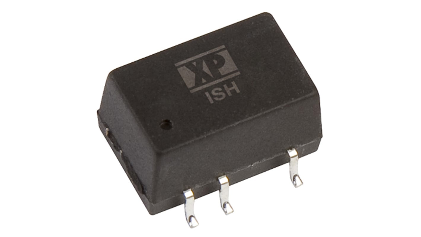 XP Power ISH DC-DC Converter, 3.3V dc/ 400mA Output, 4.5 → 5.5 V dc Input, 2W, Surface Mount, +105°C Max Temp