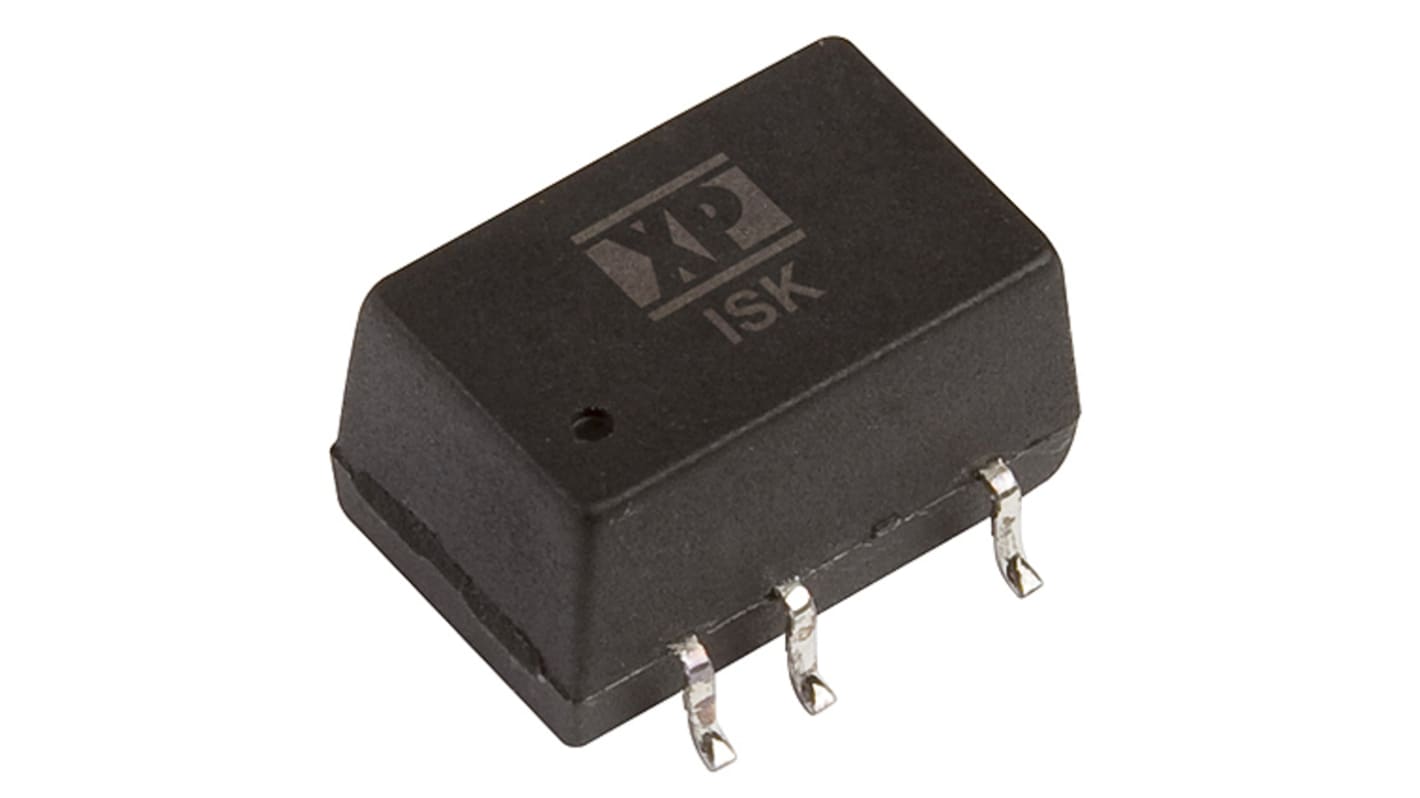 XP Power ISK DC-DC Converter, 5V dc/ 50mA Output, 4.5 → 5.5 V dc Input, 0.25W, Surface Mount, +105°C Max Temp