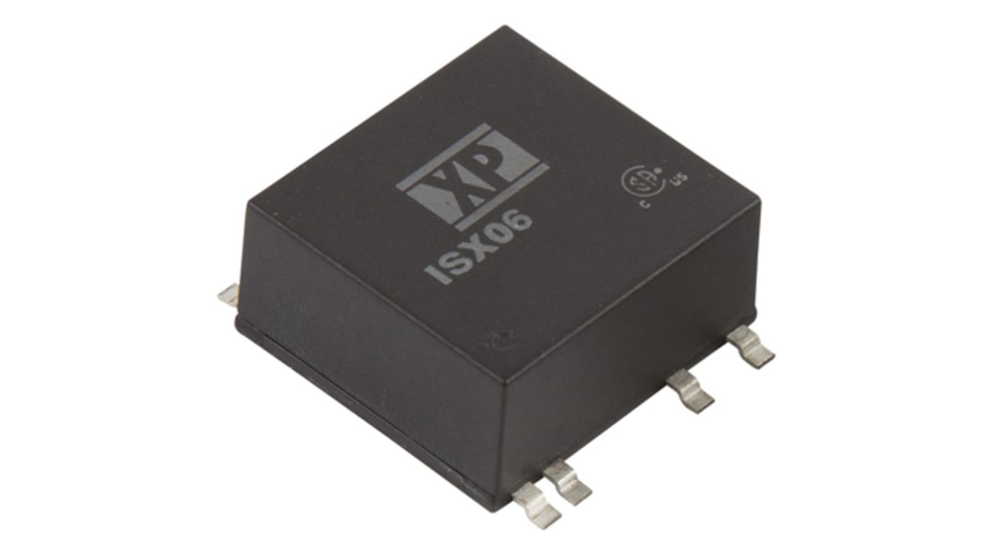 XP Power ISX06 DC-DC Converter, 12V dc/ 500mA Output, 9 → 36 V dc Input, 6W, Surface Mount, +100°C Max Temp