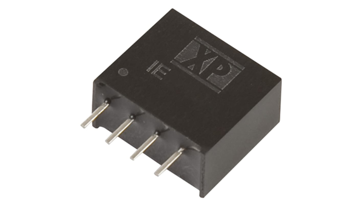 XP Power IE DC-DC Converter, 24V dc/ 42mA Output, 2.7 → 3.3 V dc Input, 1W, Through Hole, +85°C Max Temp -40°C