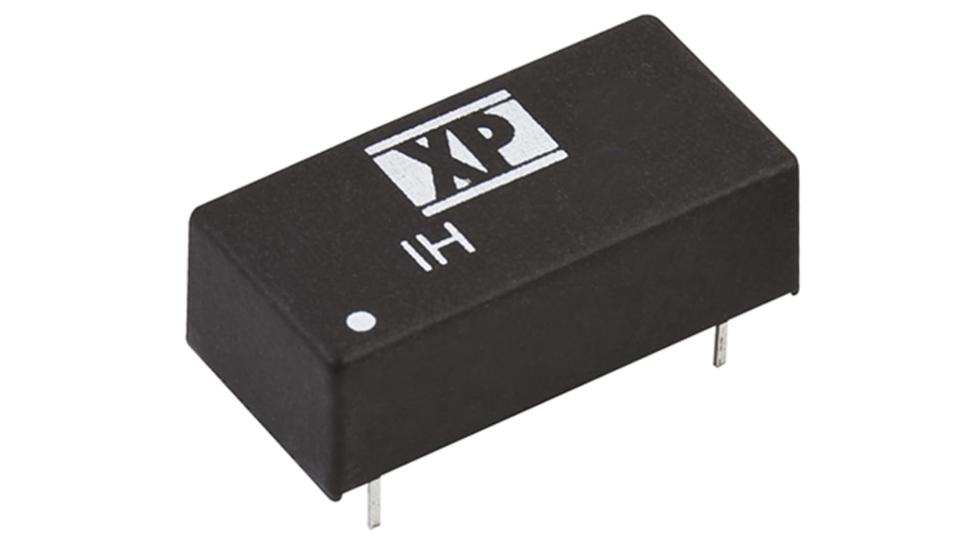 XP Power IH DC/DC-Wandler 2W 5 V dc IN, ±15V dc OUT / ±66mA Durchsteckmontage 1kV dc isoliert