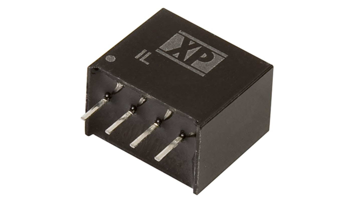 XP Power IL DC-DC Converter, 5V dc/ 400mA Output, 4.5 → 5.5 V dc Input, 2W, Through Hole, +85°C Max Temp -40°C