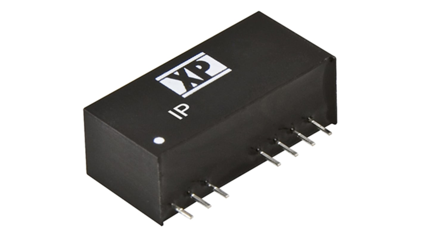 XP Power IP DC-DC Converter, ±12V dc/ ±125mA Output, 4.5 → 18 V dc Input, 3W, Through Hole, +85°C Max Temp -40°C