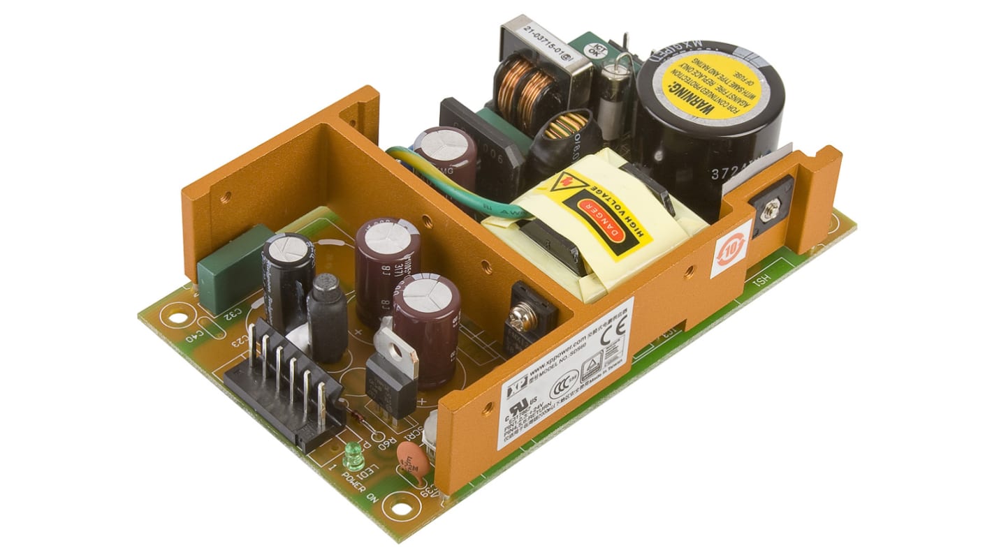 SDS60US24 | XP Power スイッチング電源 24V dc 2.6A 63W | RS