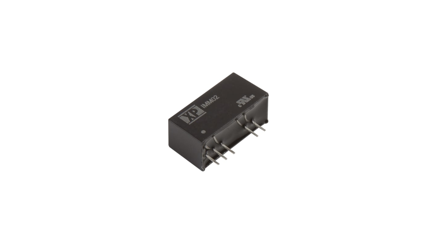 Convertidor dc-dc 2W, Salida ±12V dc, ±83mA, Maximum of 2% No Sí