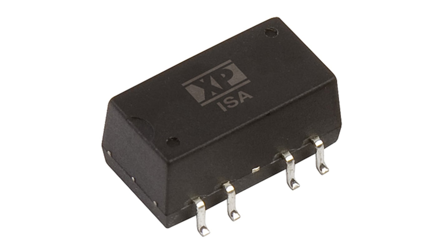 XP Power ISA DC-DC Converter, ±15V dc/ ±33mA Output, 4.5 → 5.5 V dc Input, 1W, Surface Mount, +105°C Max Temp