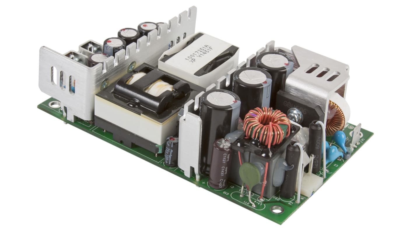 XP Power Switching Power Supply, GCS350PS28 , 28V dc, 12.5A, 350W, 1 Output, 85 → 264V ac Input Voltage