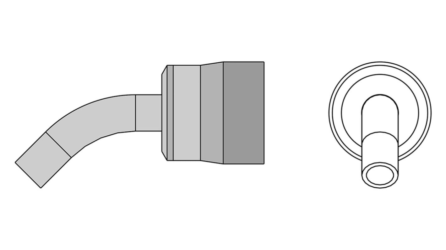 Weller TNRB Hot Air Nozzle for use with WTHA1 Hot Air Stations