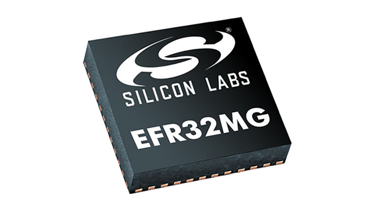 Silicon Labs EFR32MG1P133F256GM48-C0 RF Transceiver, 48-Pin QFN