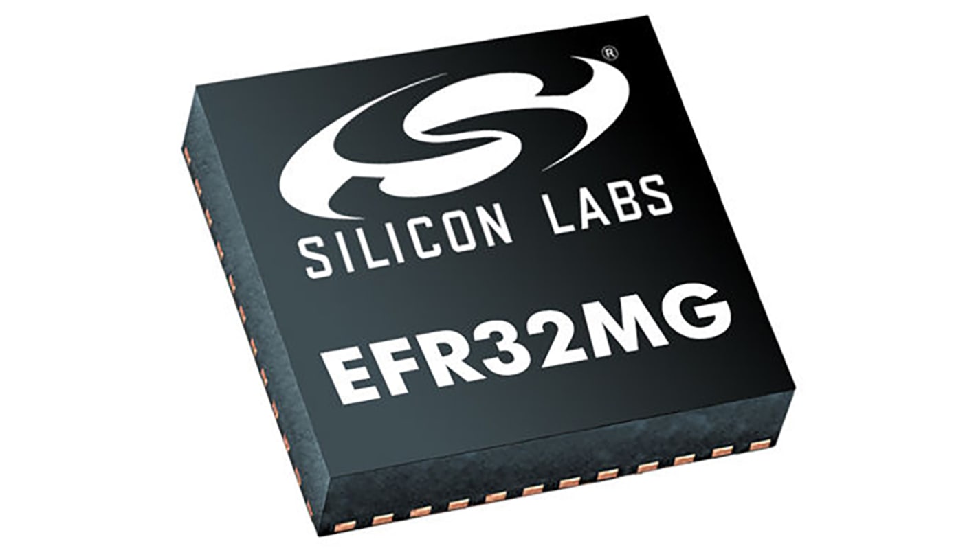 Silicon Labs EFR32MG1P233F256GM48-C0 RF Transceiver, 48-Pin QFN