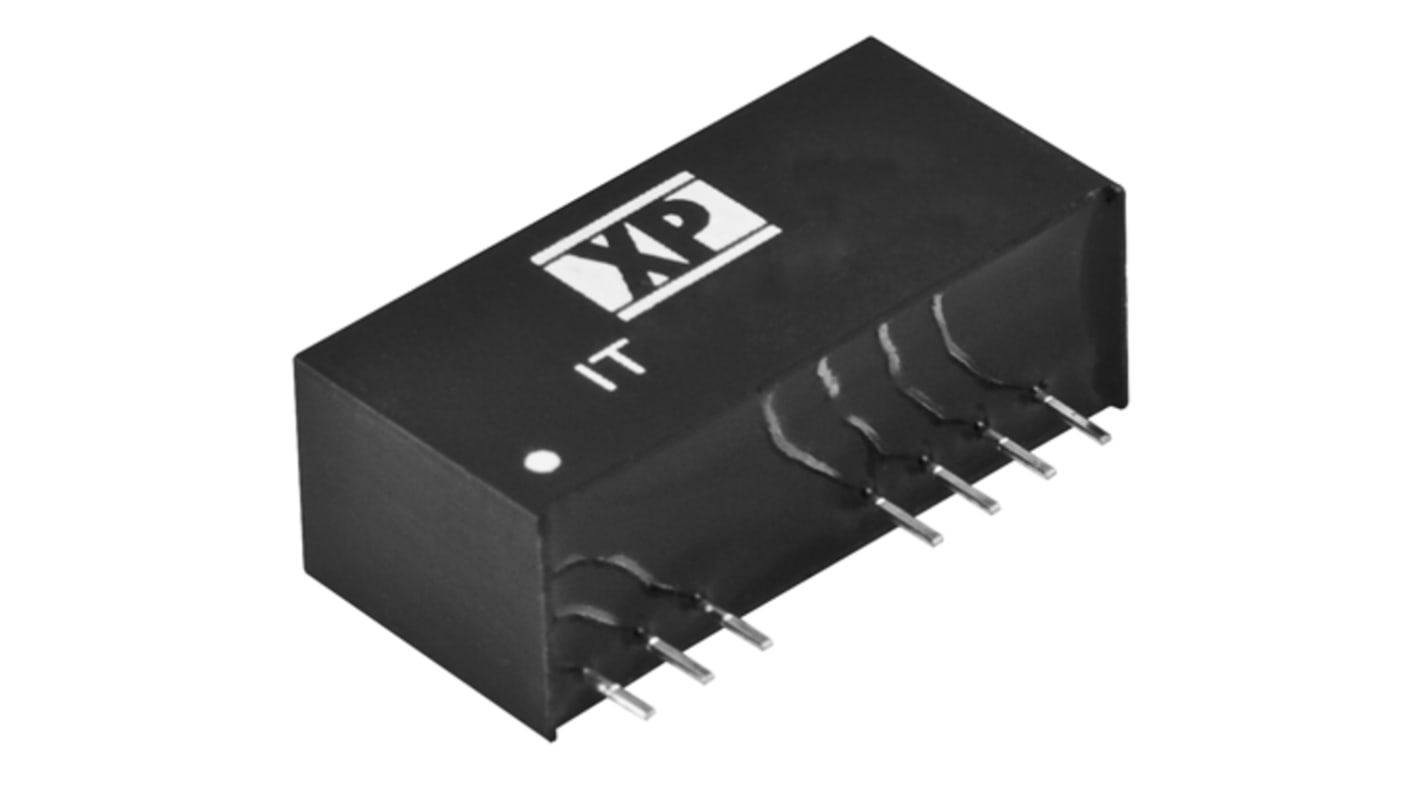 XP Power IT DC-DC Converter, 3.3V dc/ 700mA Output, 18 → 75 V dc Input, 3W, Through Hole, +100°C Max Temp -40°C