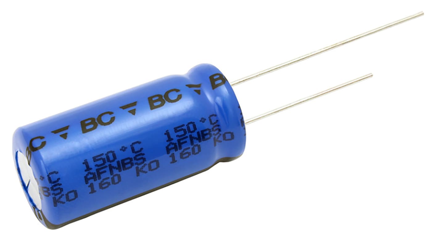 Vishay 330μF Aluminium Electrolytic Capacitor 35V dc, Radial, Through Hole - MAL216050331E3