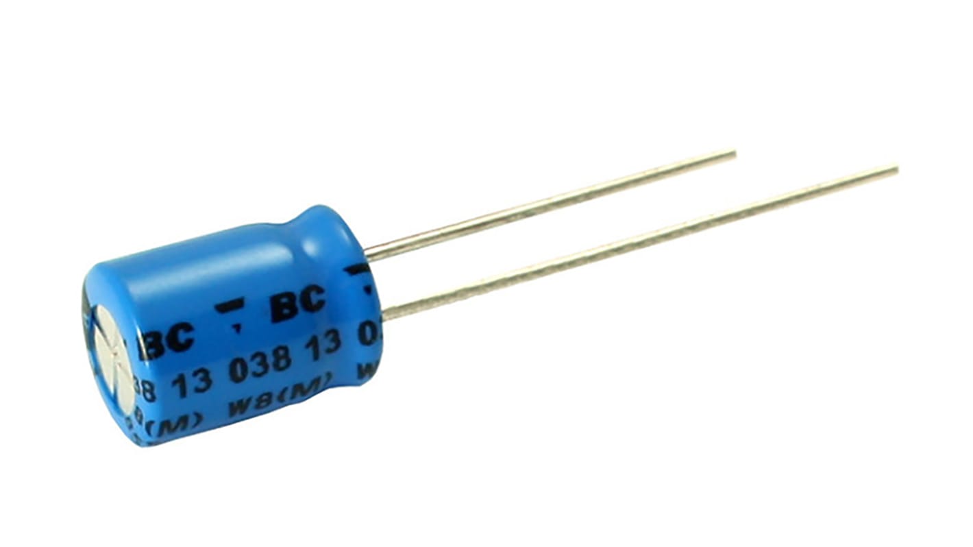 Vishay 470μF Electrolytic Capacitor 35V dc, Through Hole - MAL216050471E3