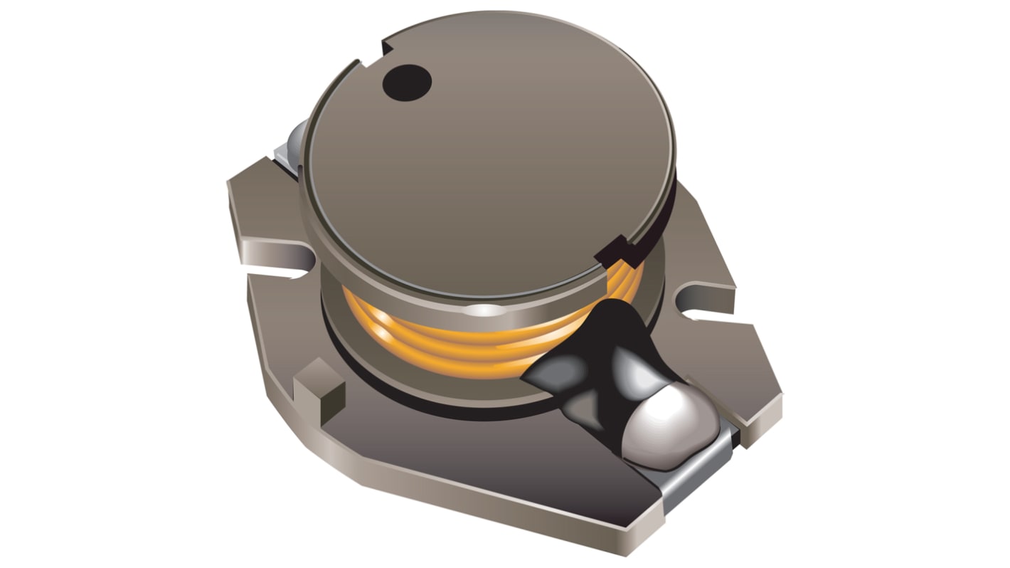 Bourns, SDR1806, 1806 Wire-wound SMD Inductor with a Ferrite Core, 150 μH ±10% Wire-Wound 1.4A Idc Q:23