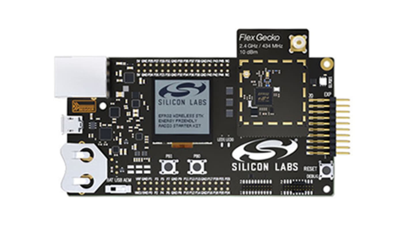 Silicon Labs Flex Gecko EFR32 Wireless Protocol Development Starter Kit SLWSTK6063A