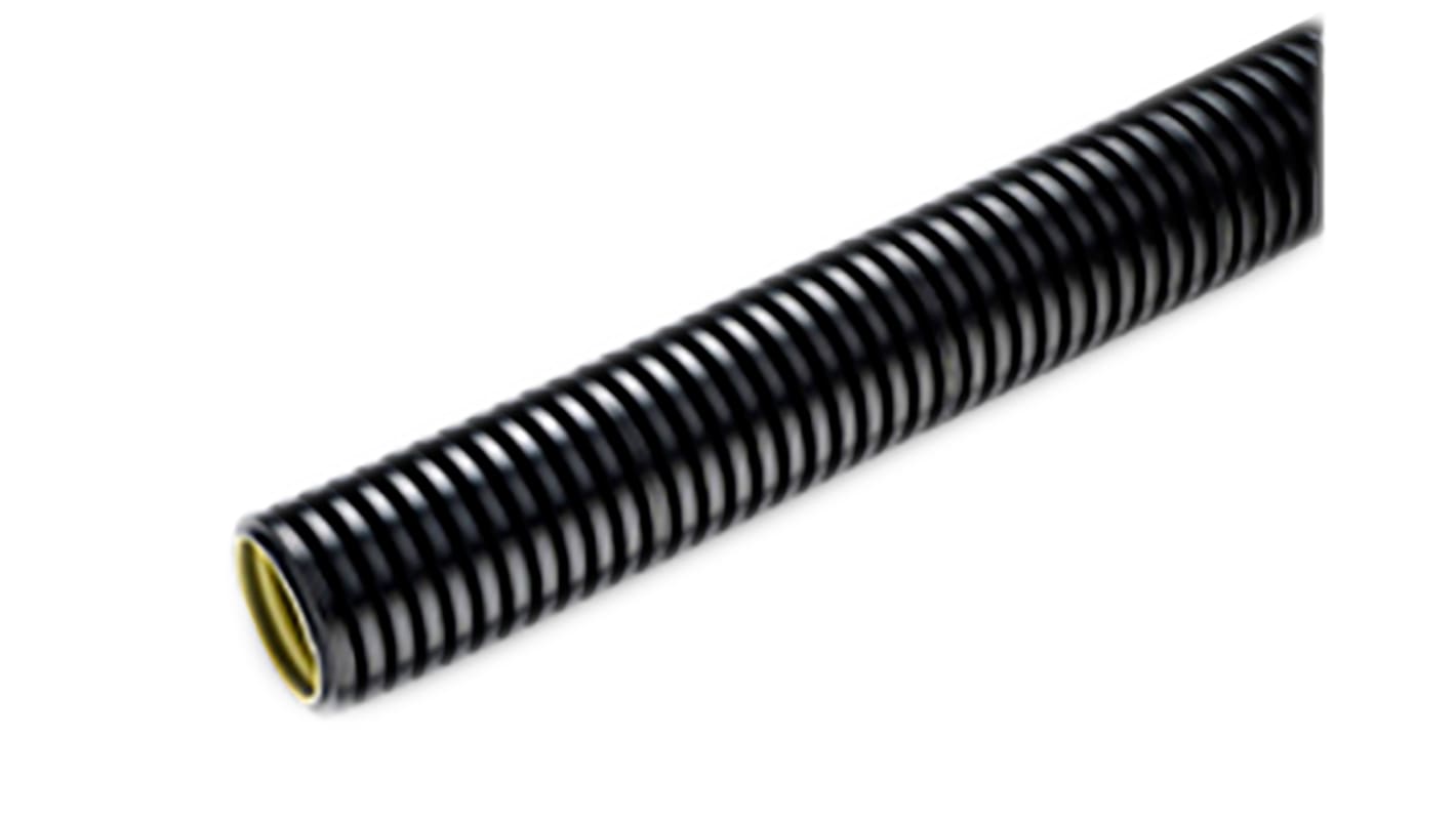 Kopex Flexible Conduit, 40mm Nominal Diameter, Plastic, Black