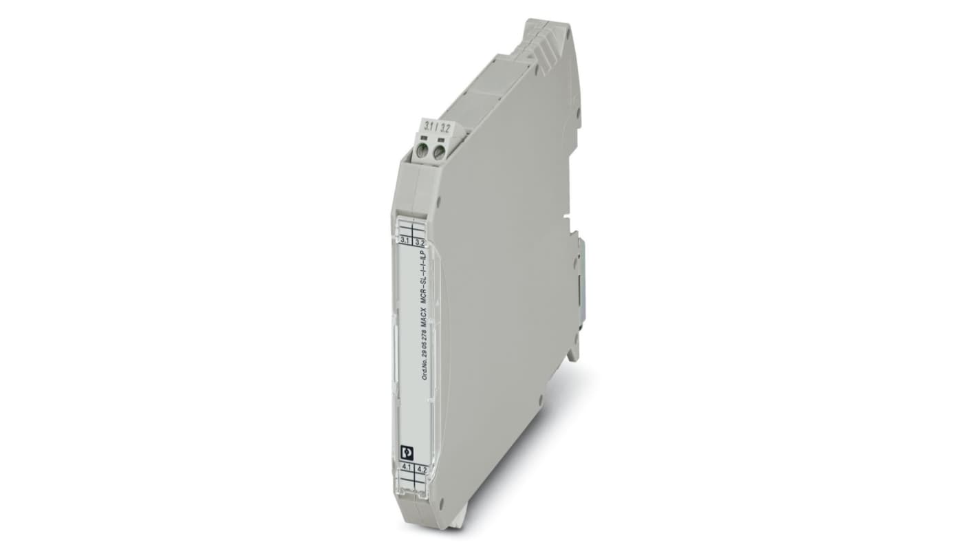 Phoenix Contact MACX MCR Series Signal Conditioner, Current Input, Current Output, <30.5V Supply, ATEX