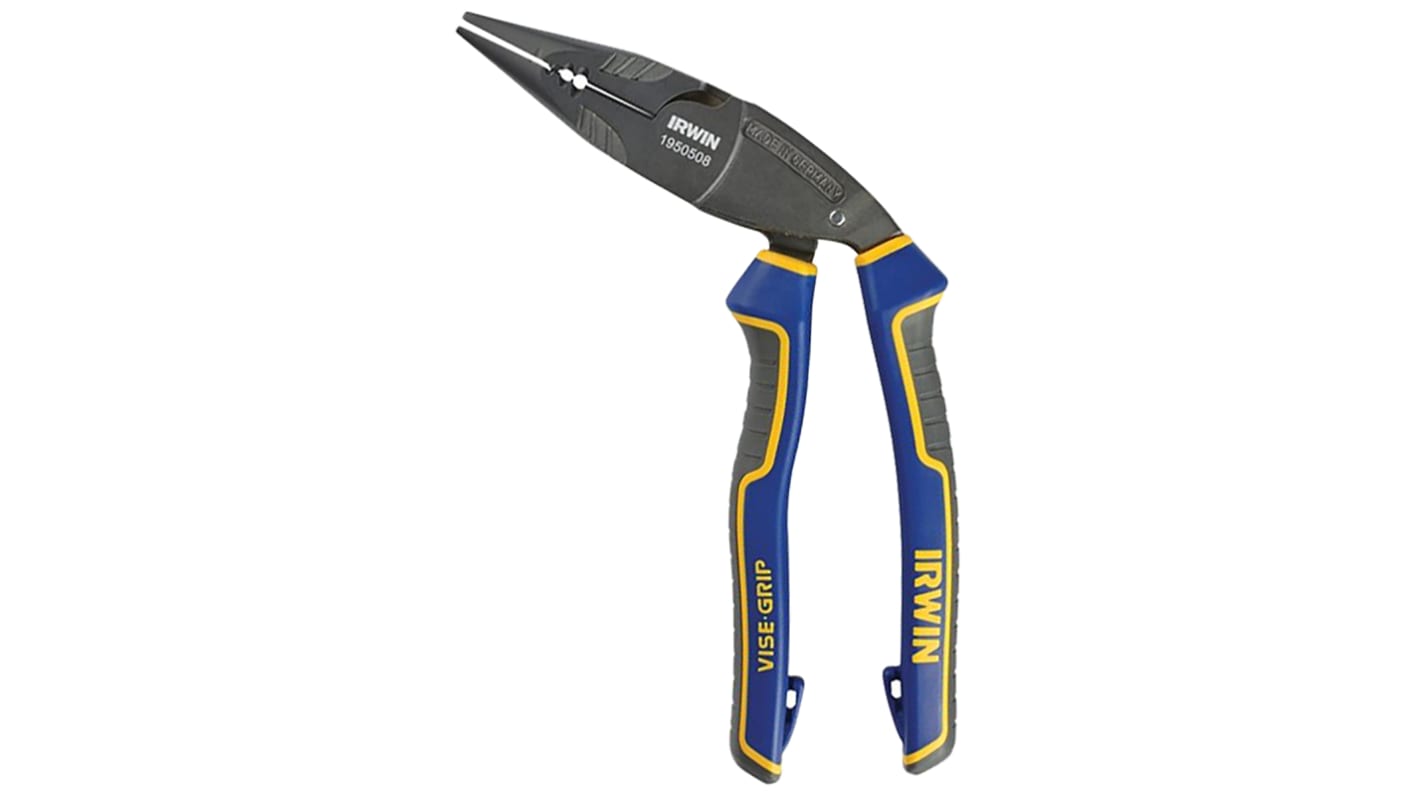 Irwin Pliers, 200 mm Overall, Straight Tip, 2in Jaw