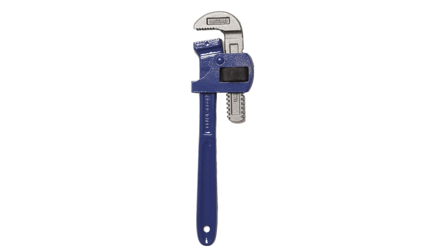 Irwin Pipe Wrench, 350.0 mm Overall, 38mm Jaw Capacity, Metal Handle