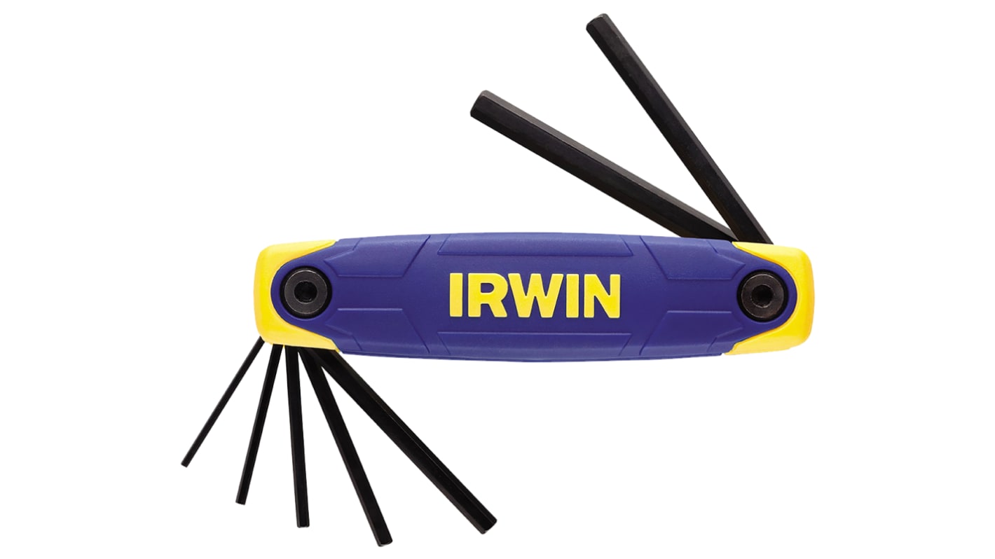 Irwin 7 piece Folding Metric Hex Key Set, 2mm