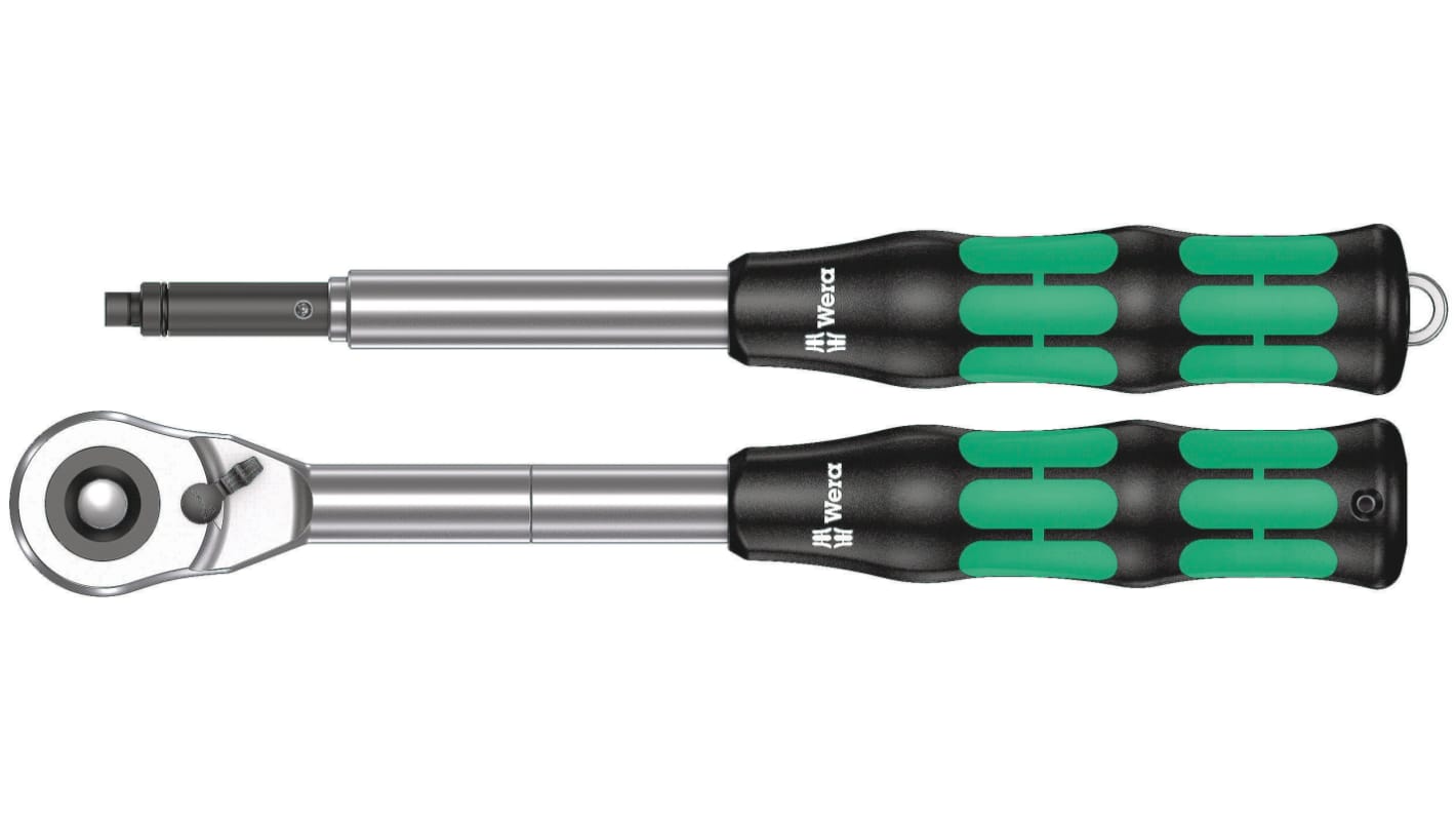 Wera Zyklop 1/2 in Square Ratchet with Ratchet Handle, 271 (8797C) mm, 281 (8006C) mm Overall