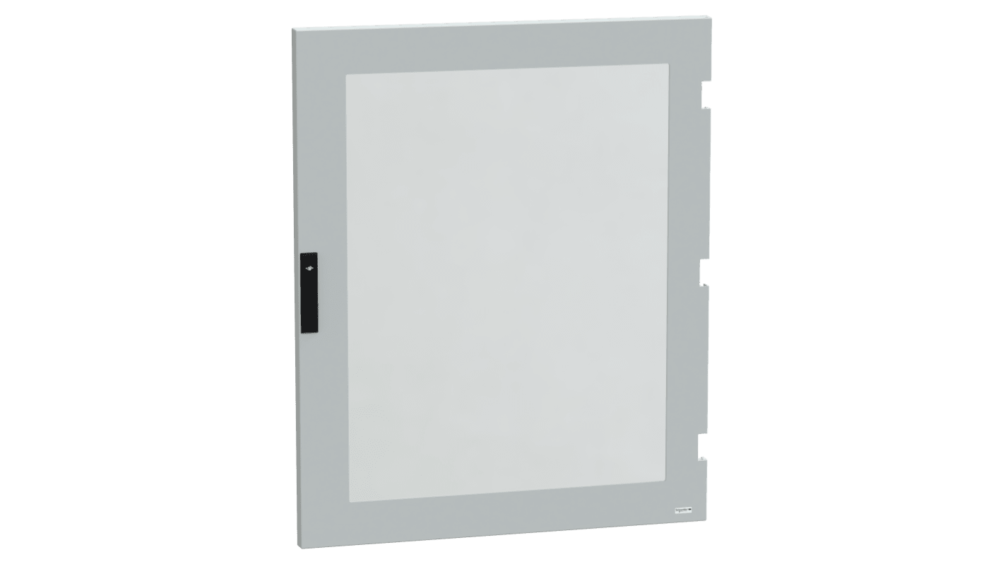 Schneider Electric PanelSeT Series Lockable Fibreglass Reinforced Polyester RAL 7035 Glazed Door, 1000mm H, 800mm W for