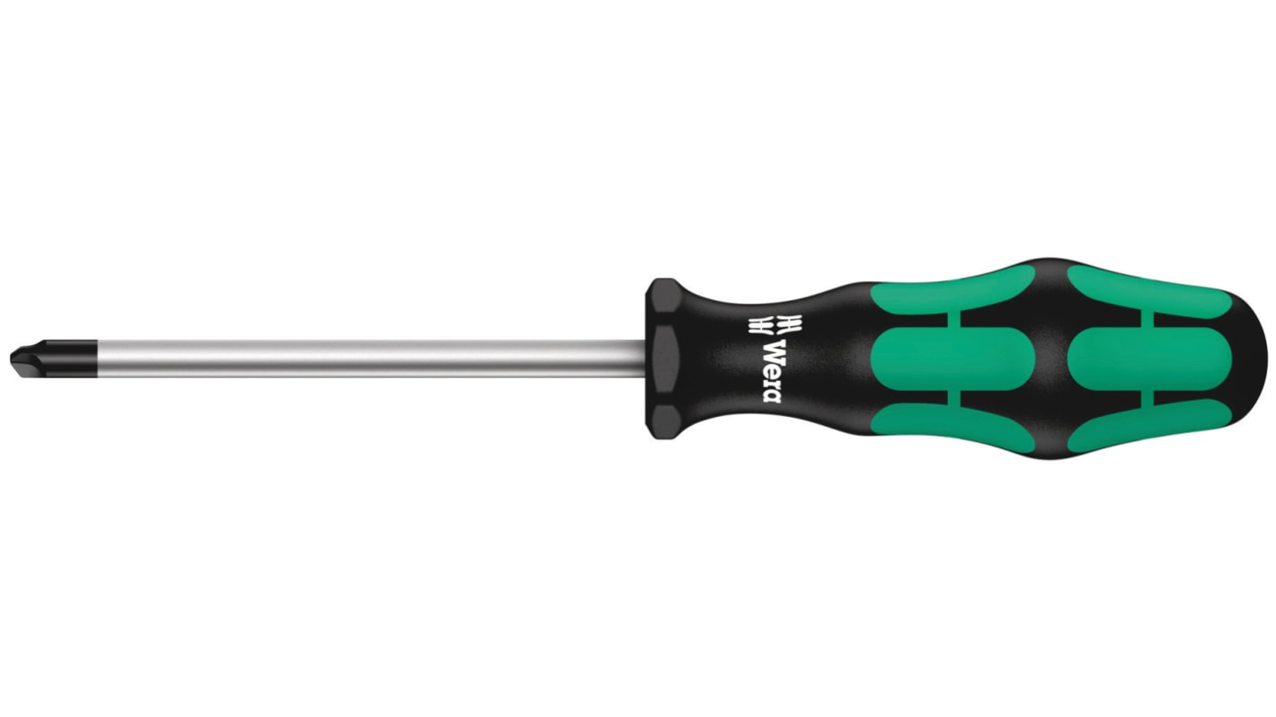 Wera Tri Wing  Screwdriver, T4 Tip, 100 mm Blade, 198 mm Overall