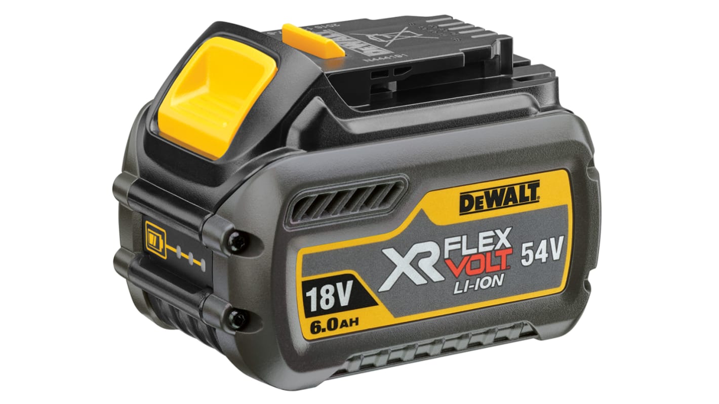 Batteria per utensili elettrici DeWALT Li-Ion da 18V, 6Ah
